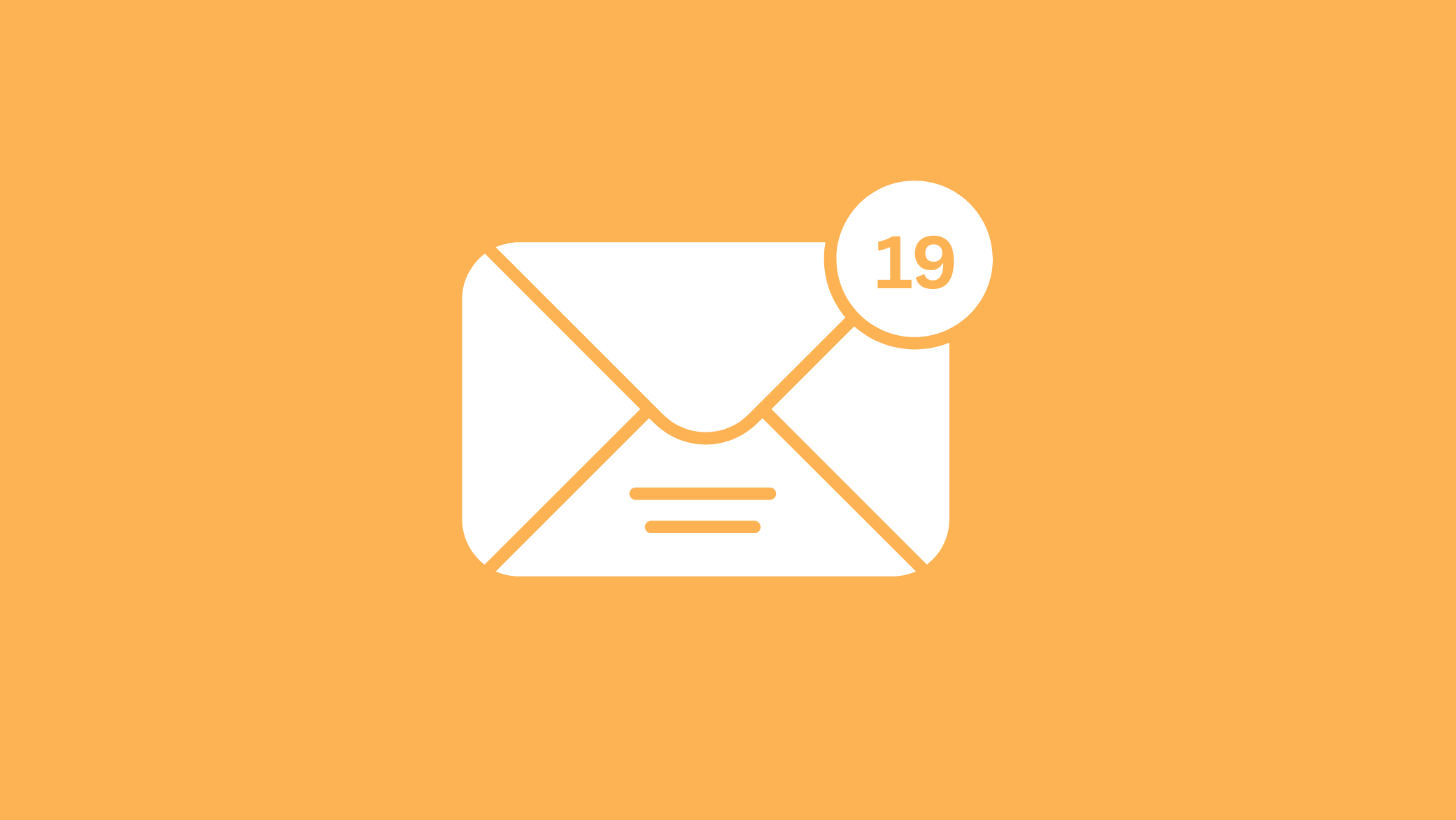 Você tem uma mensagem minha!